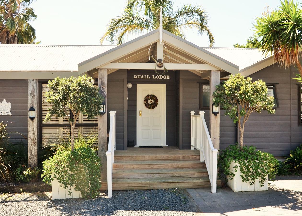 Quail Lodge Nz Snells Beach Esterno foto